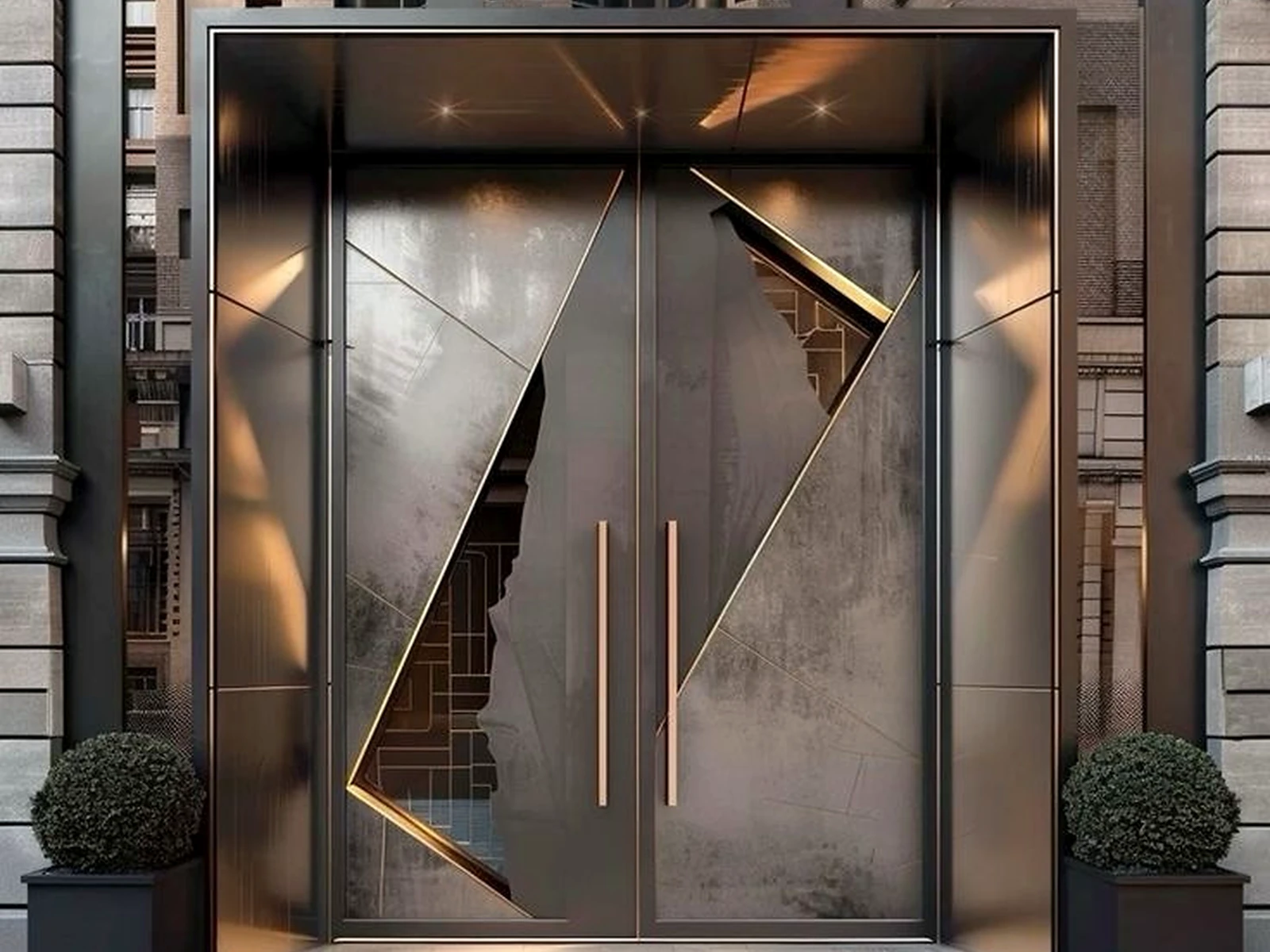 Metal & Glass Doors