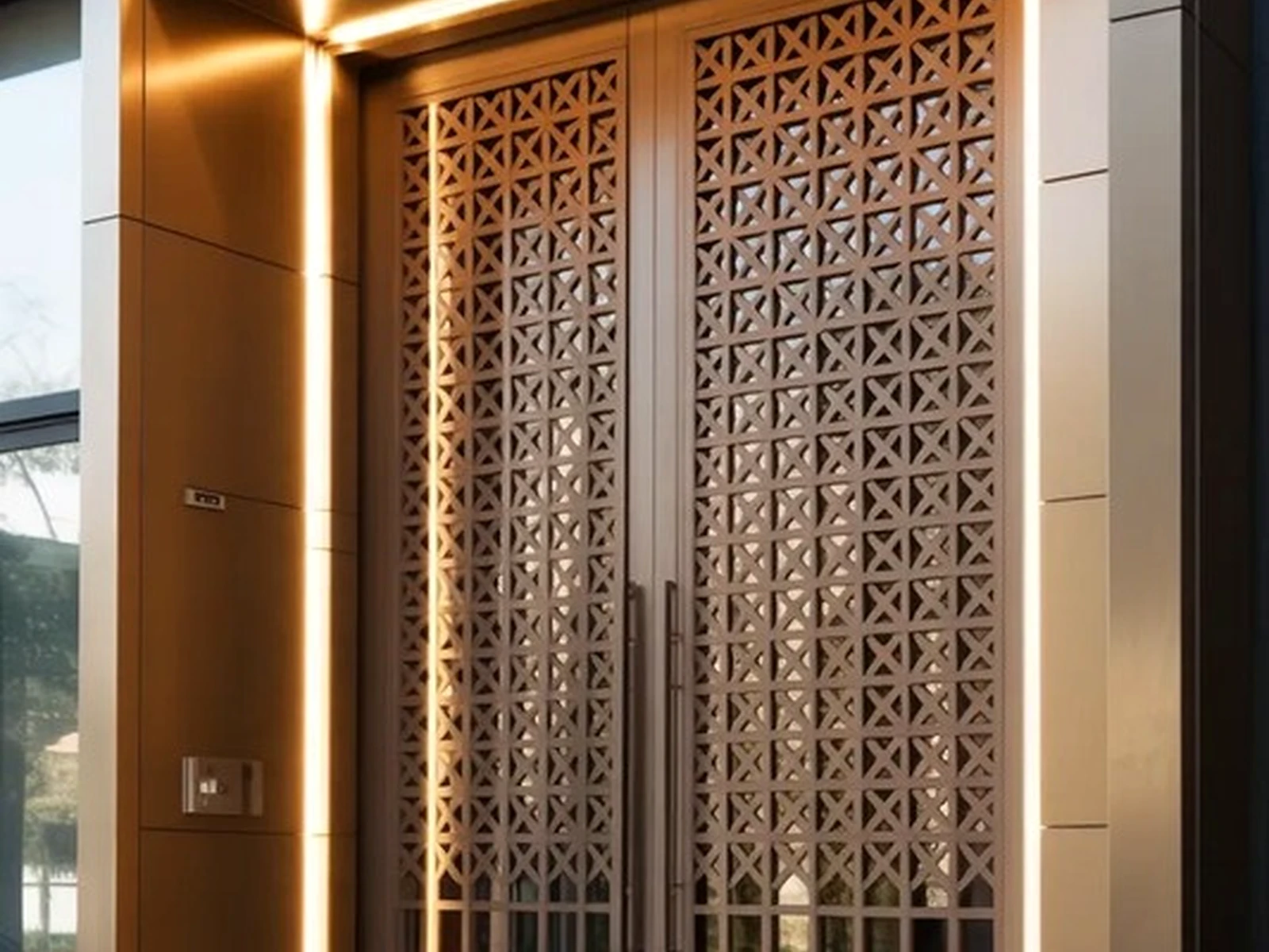 CNC Pattern Doors