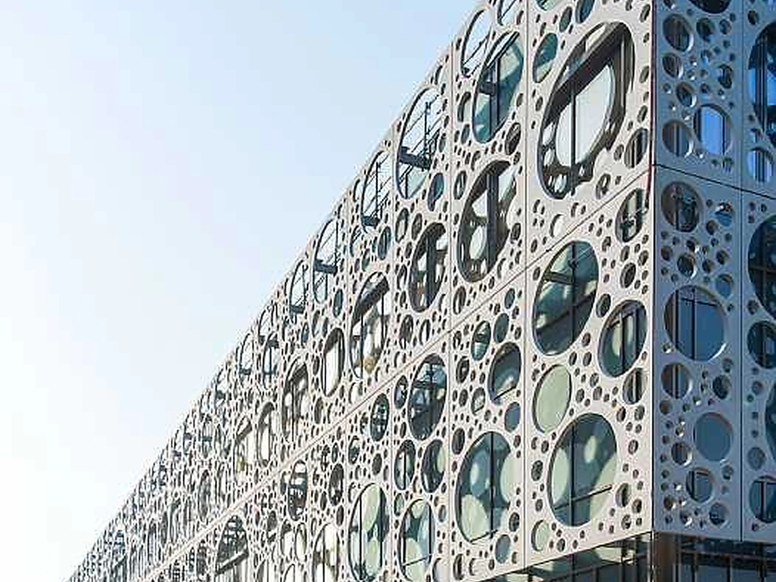 Perforated Façade Panels