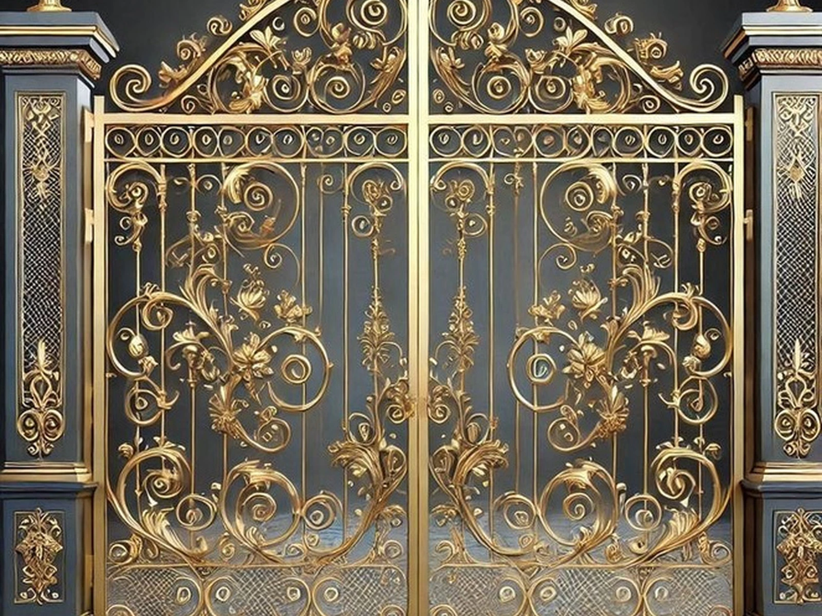 Wrought Iron Gates