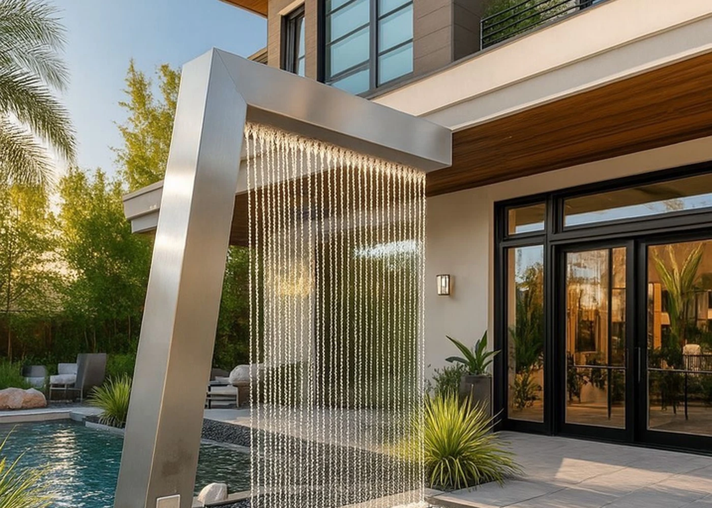 Stainless-Steel Waterfalls
